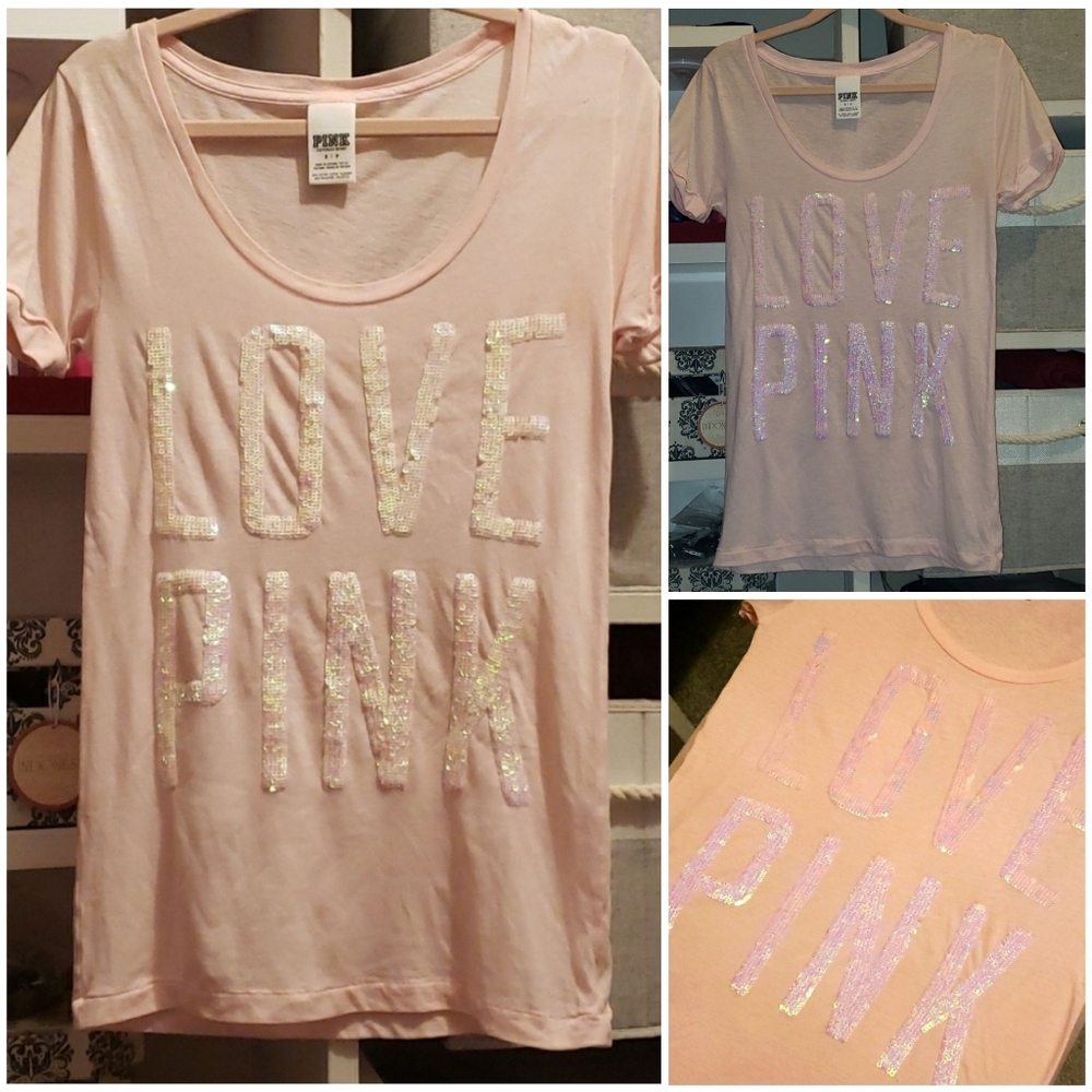 Rare VS PINK Adorable Cap Sleeve Top, Small